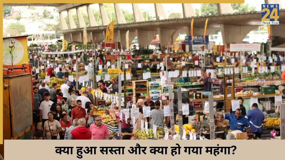 भारत में जीएसटी में बदलाव: जानें क्या हुआ सस्ता और क्या महंगा