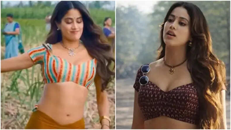 जाह्नवी कपूर का नया लुक: छोटी स्कर्ट और स्वेटर में फैंस को किया मंत्रमुग्ध