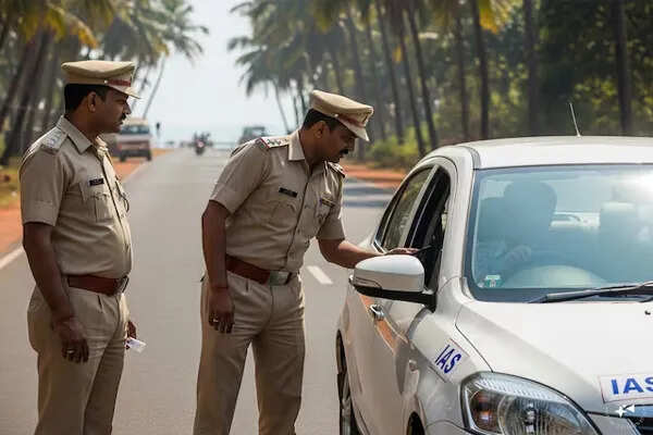 गोवा में IAS अधिकारी की कार रोकने पर पुलिसकर्मियों को मिली सजा
