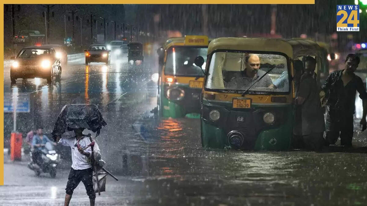 दिल्ली-NCR में बारिश का नया दौर, मौसम में आई ठंडक