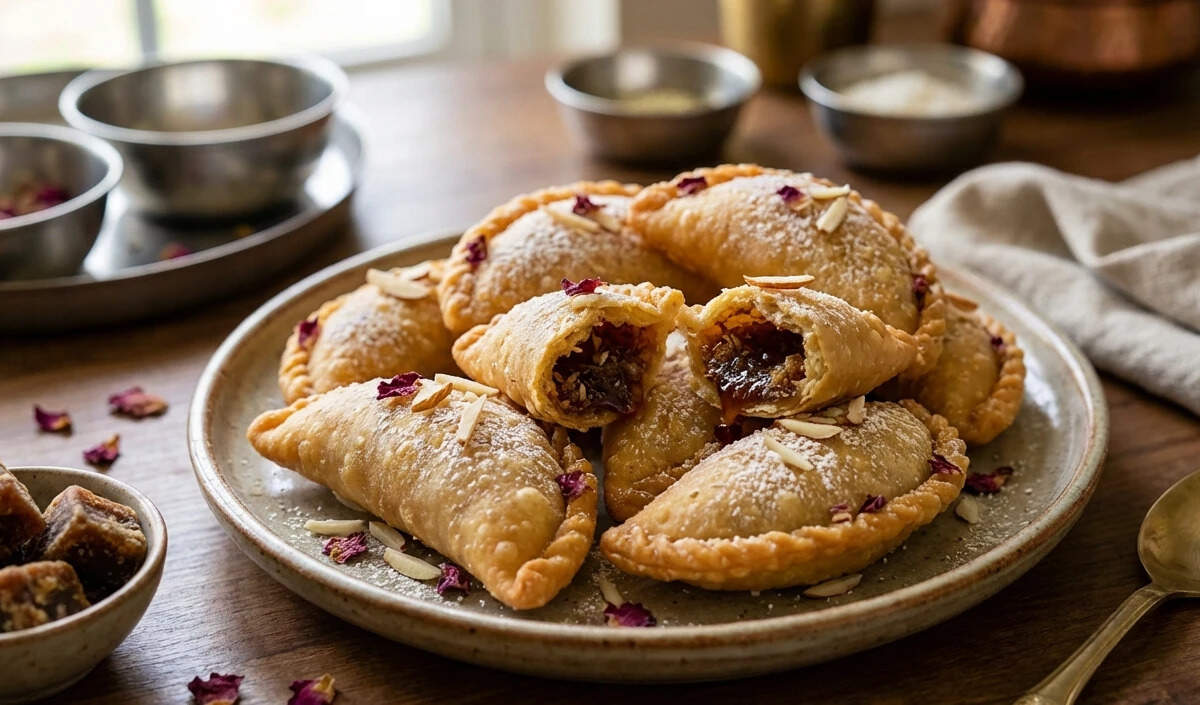 स्वादिष्ट और हेल्दी गुजिया बनाने की आसान विधि