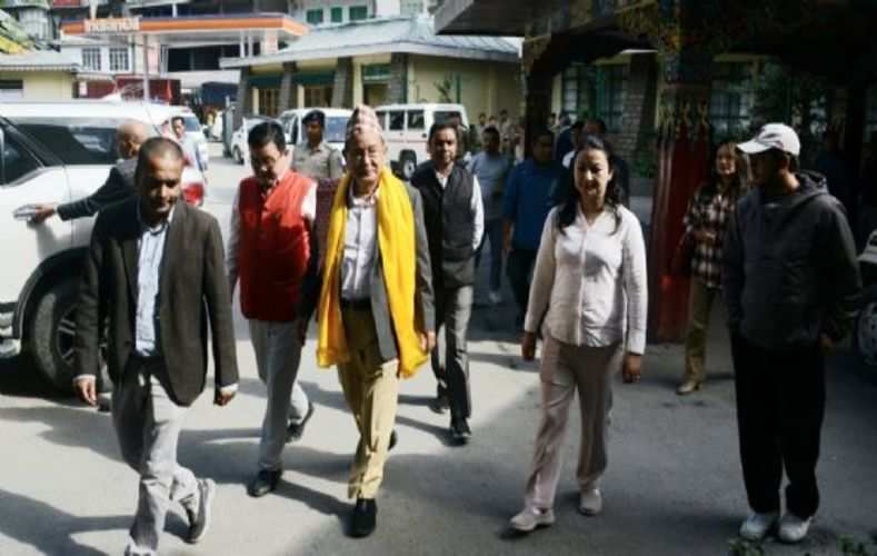 तीन दिवसीय दौर पर सिक्किम पहुंचे केंद्रीय राज्यमंत्री राजकुमार रंजन सिंह