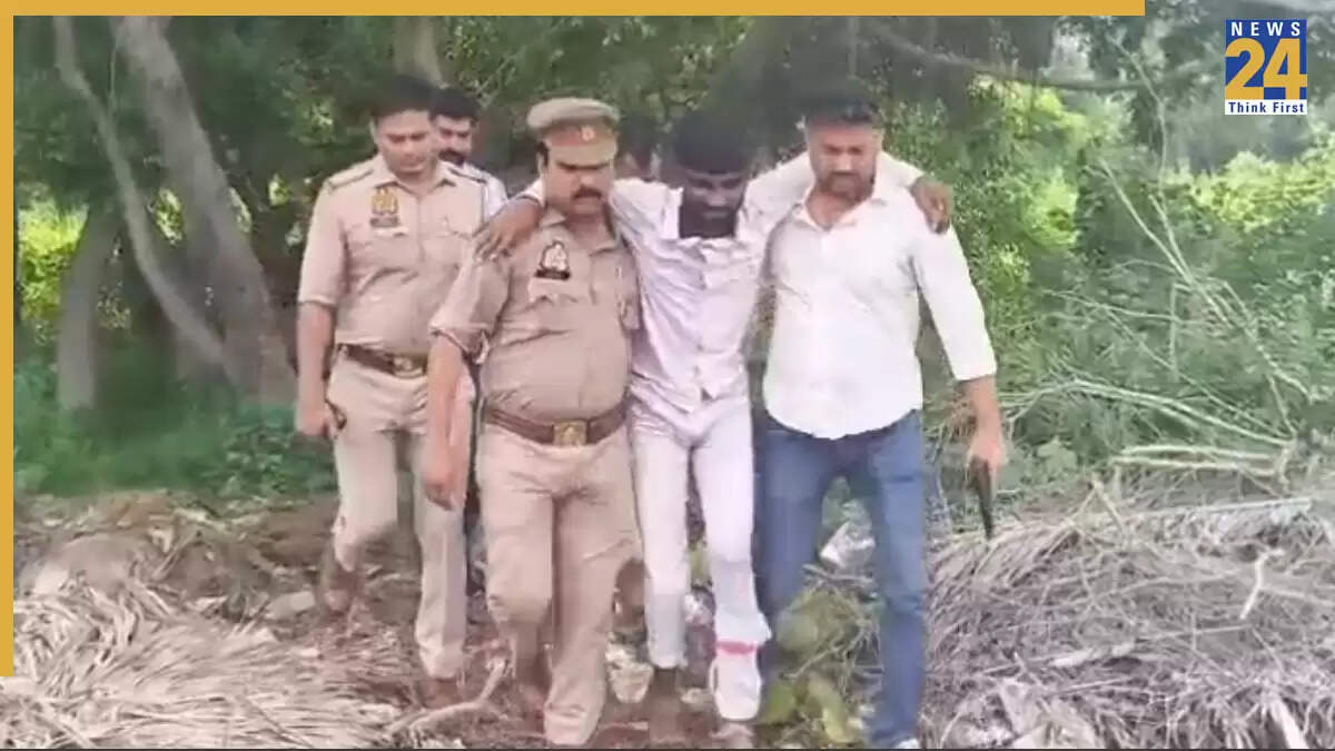 नोएडा में सीएम योगी के आगमन से पहले पुलिस और बदमाशों के बीच मुठभेड़