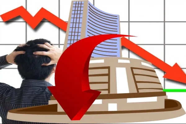 भारतीय शेयर बाजार में गिरावट, इजराइल-ईरान तनाव का असर