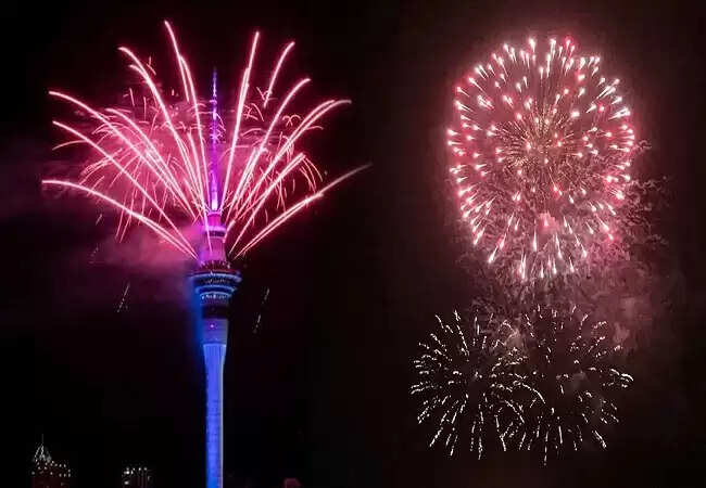 न्यूजीलैंड में नए साल का जश्न: आतिशबाजी और उत्सव का माहौल