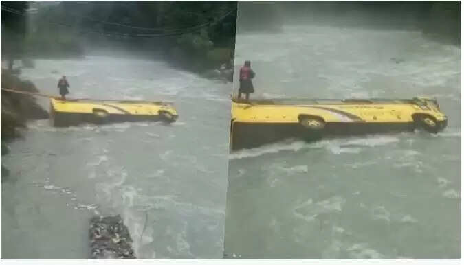 गांदरबल में आईटीबीपी बस का सिंधु नदी में गिरना, बचाव कार्य जारी