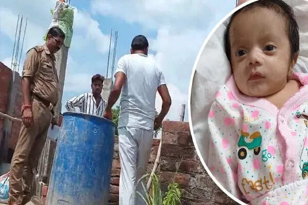सीतापुर में तीन महीने के बच्चे की दर्दनाक मौत, गांव में दहशत का माहौल