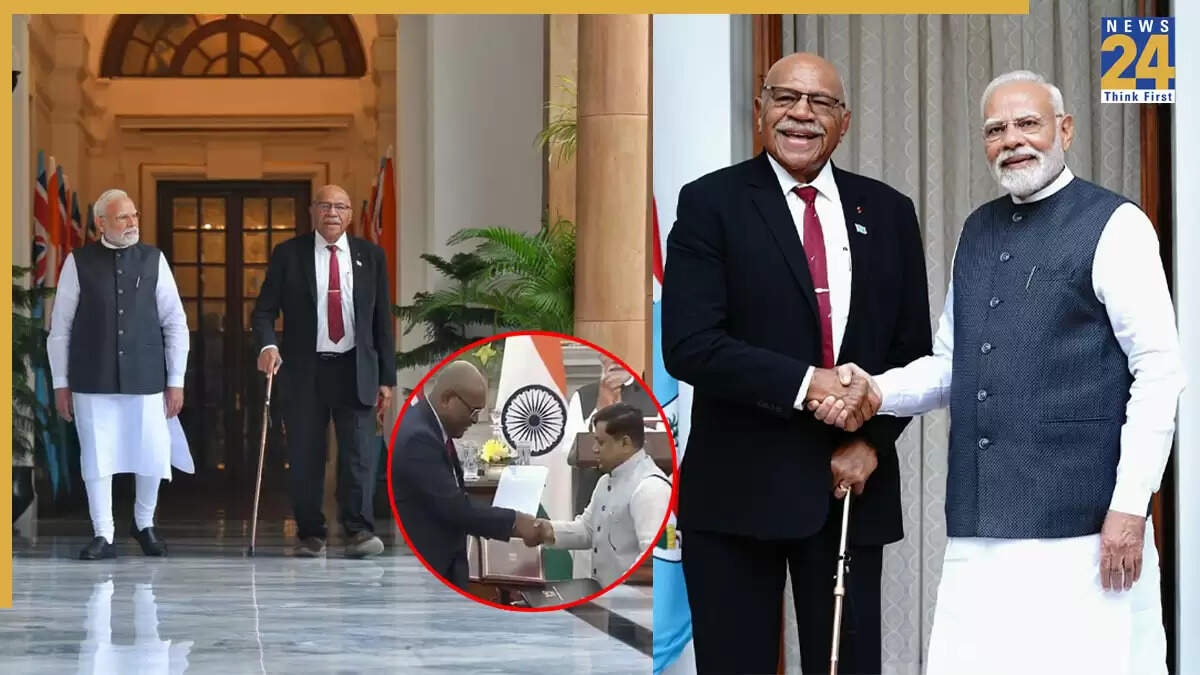 भारत और फिजी के बीच महत्वपूर्ण समझौतों पर चर्चा