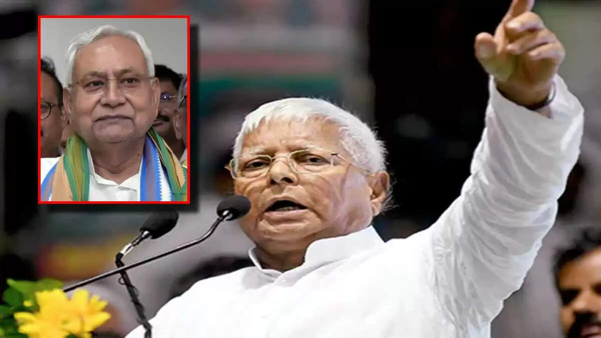 बिहार में सियासी घमासान: लालू प्रसाद का नीतीश सरकार पर हमला