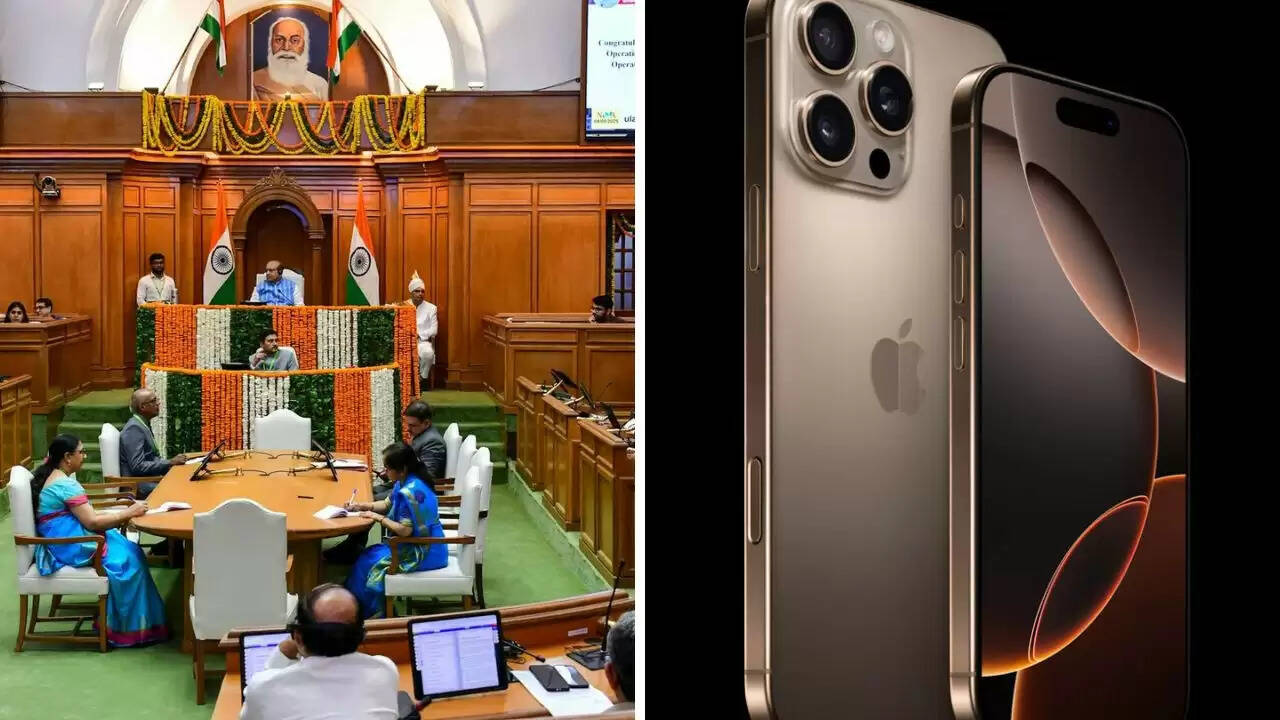 दिल्ली विधानसभा ने विधायकों को दिए iPhone 16 Pro और टैबलेट्स