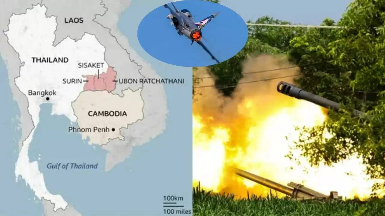 थाईलैंड और कंबोडिया के बीच सीमा विवाद में फिर से हिंसा