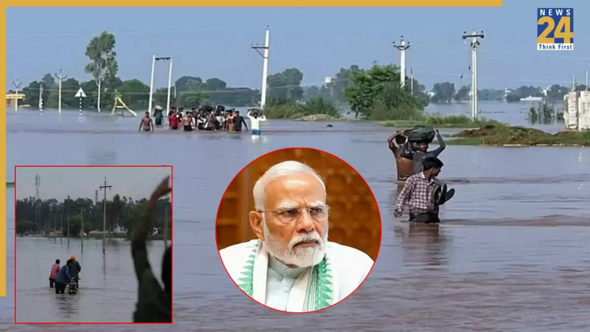पंजाब में बाढ़ से 51 लोगों की मौत, पीएम मोदी करेंगे हवाई सर्वेक्षण