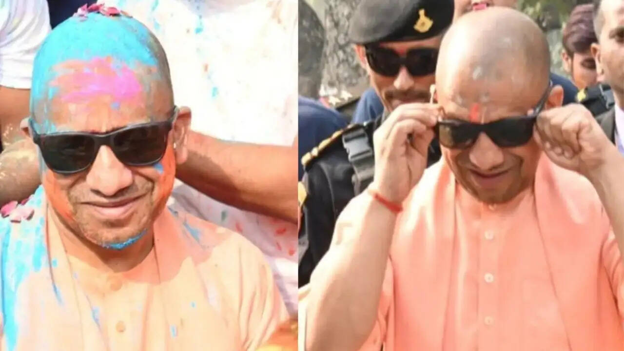 योगी आदित्यनाथ ने गोरखपुर में मनाई होली: धार्मिक परंपरा और रंगों का संगम