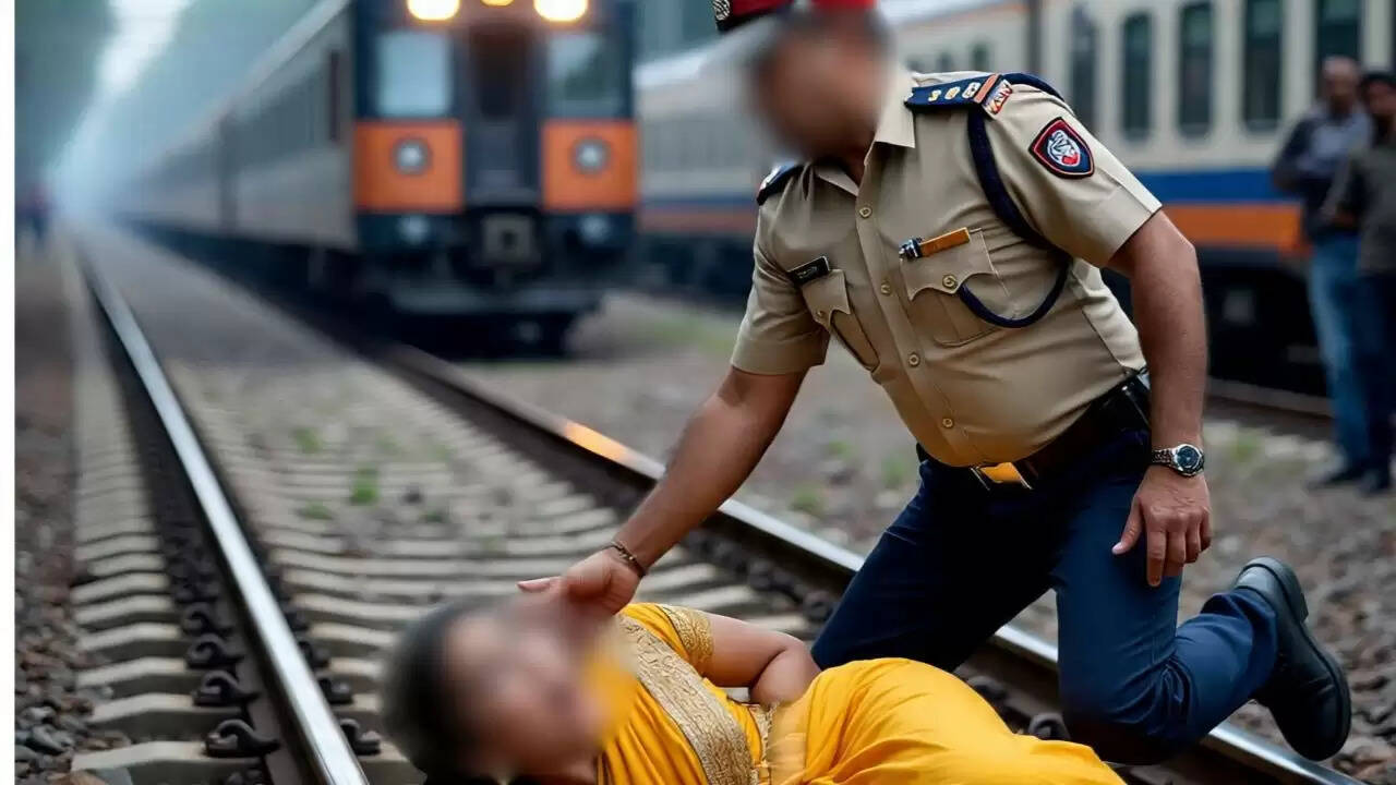 केरल में महिला ने ट्रेन के सामने आत्महत्या की कोशिश, पुलिस ने समय पर बचाया