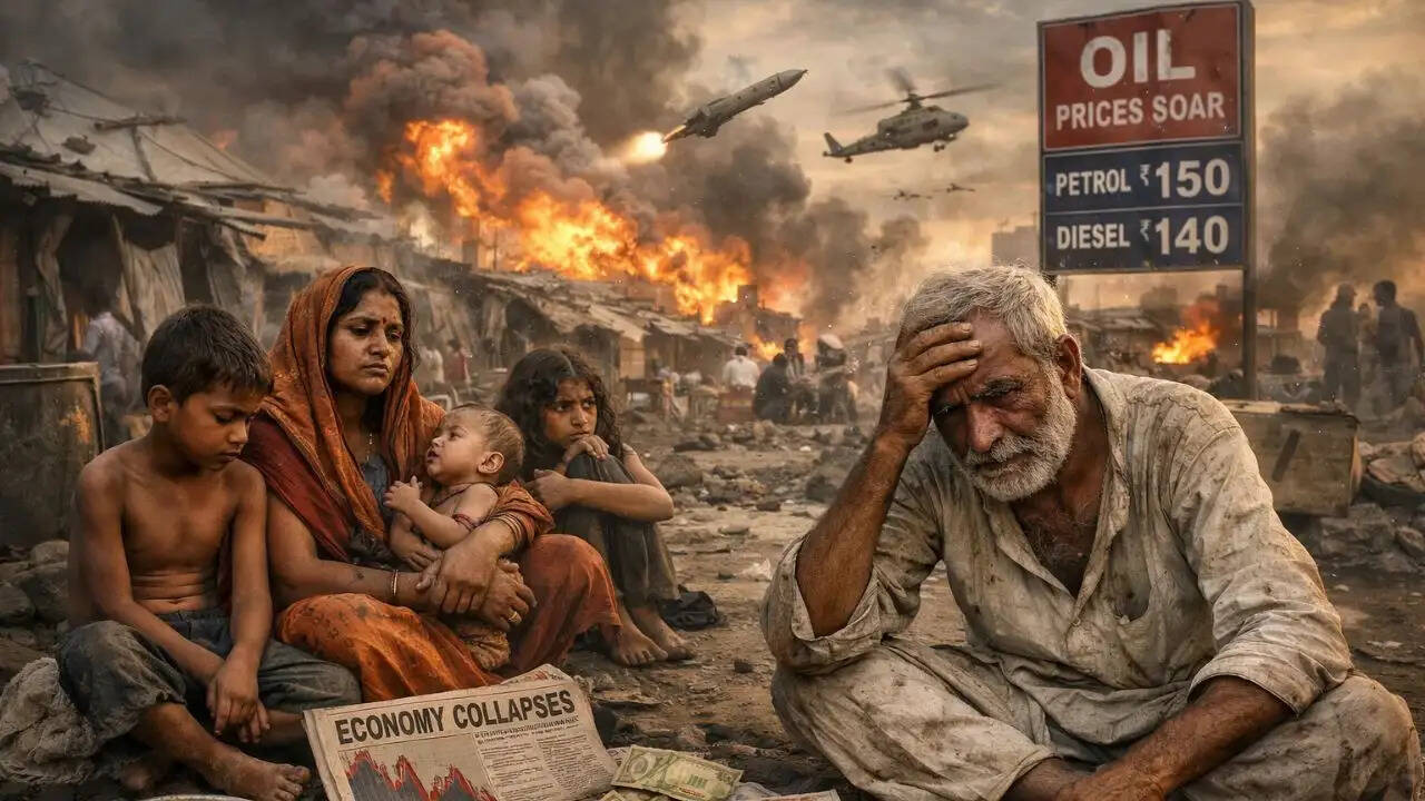 ईरान-इजरायल संघर्ष का भारत पर आर्थिक प्रभाव: 25 लाख लोग गरीबी में धकेले जा सकते हैं