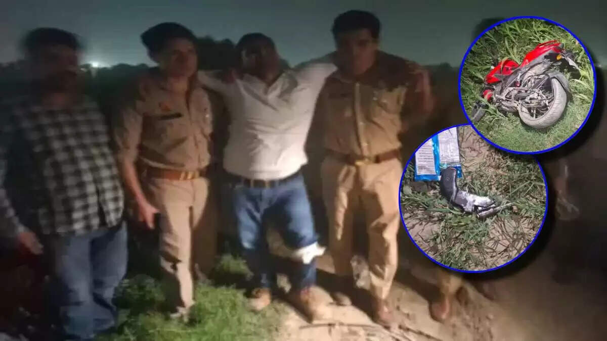 गाजियाबाद में कांस्टेबल सौरभ हत्याकांड का आरोपी साजिद मुठभेड़ में गिरफ्तार