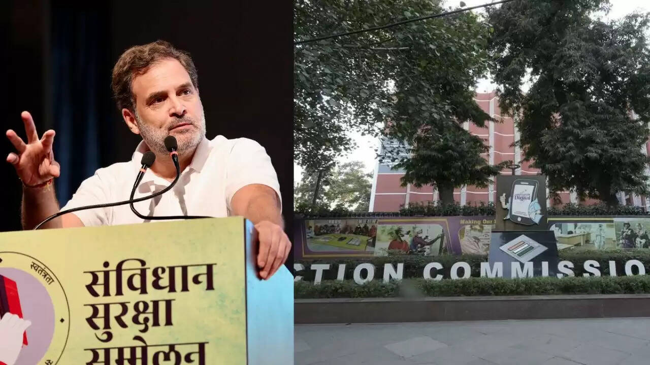 राहुल गांधी के चुनावी आरोपों पर चुनाव आयोग की कड़ी प्रतिक्रिया
