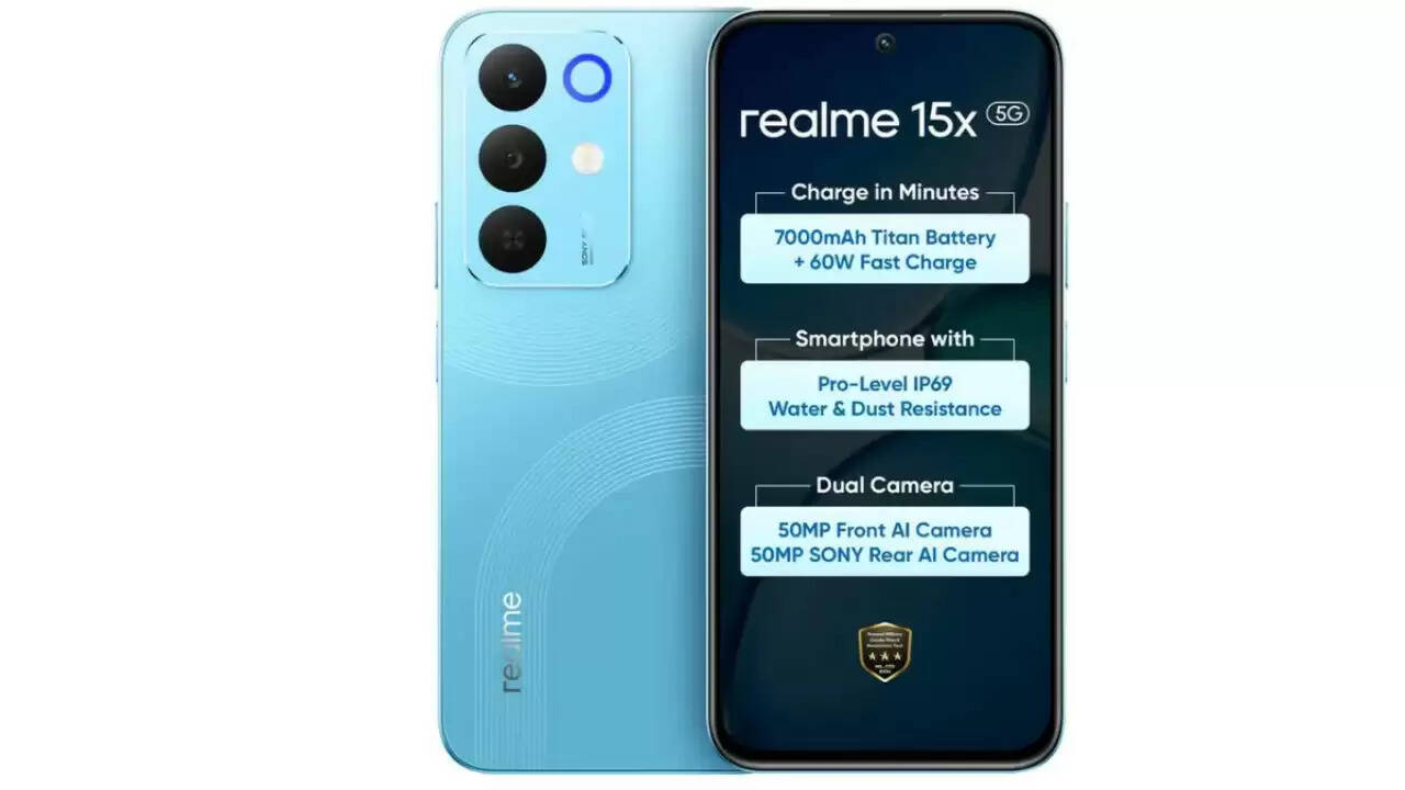 Realme 15x 5G: भारत में लॉन्च, जानें कीमत और फीचर्स