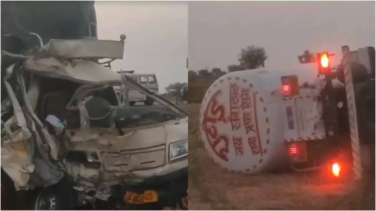 आंध्र प्रदेश में सड़क दुर्घटना में 8 लोगों की मौत, कई घायल