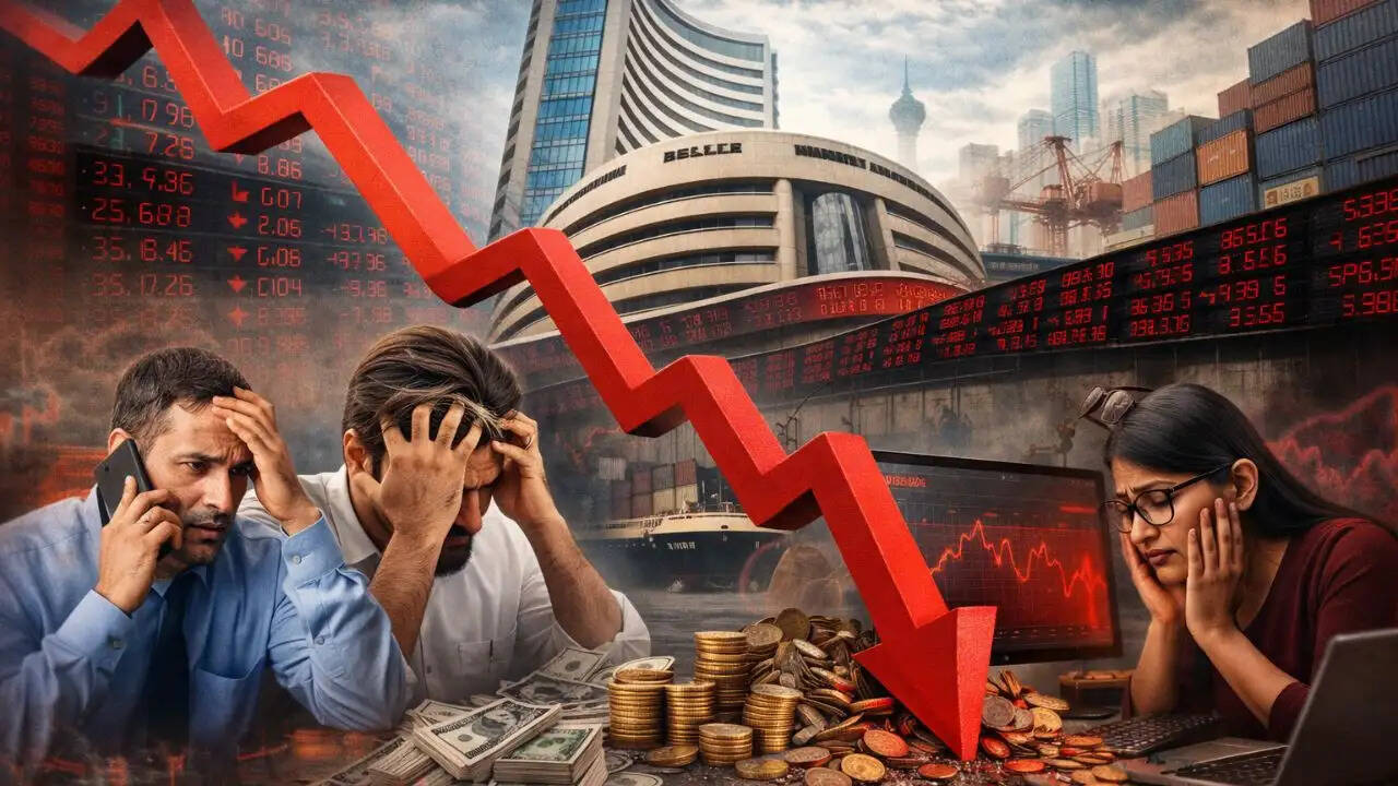 भारतीय शेयर बाजार में गिरावट: निवेशकों की चिंता बढ़ी
