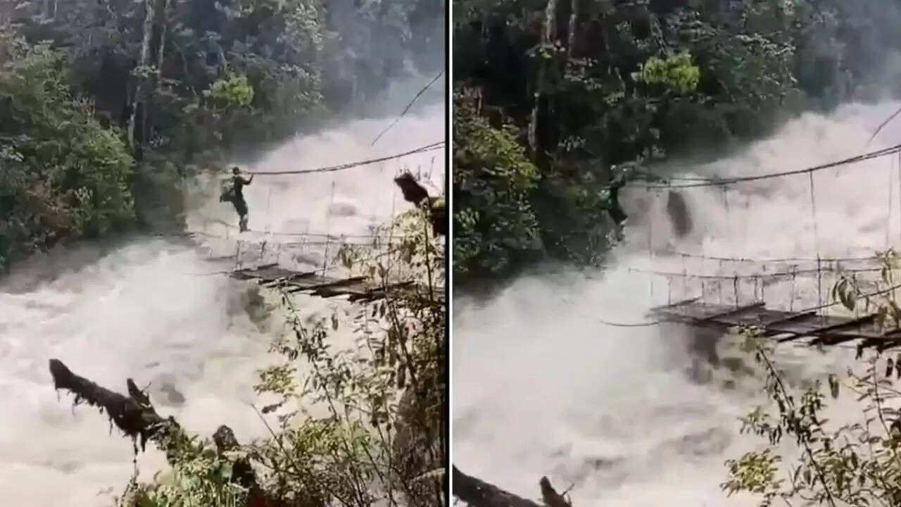 अरुणाचल प्रदेश में बाढ़ और भूस्खलन: केंद्रीय मंत्री किरेन रिजिजू ने साझा किया चिंताजनक वीडियो