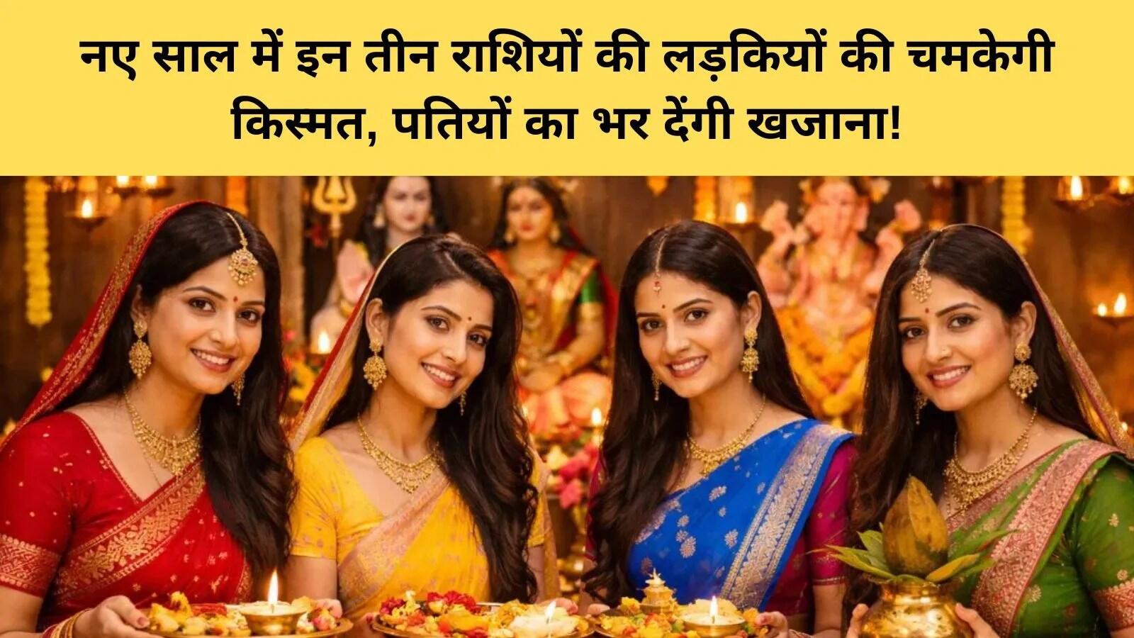 2026 में तीन राशियों की महिलाओं का वैवाहिक जीवन पर सकारात्मक प्रभाव