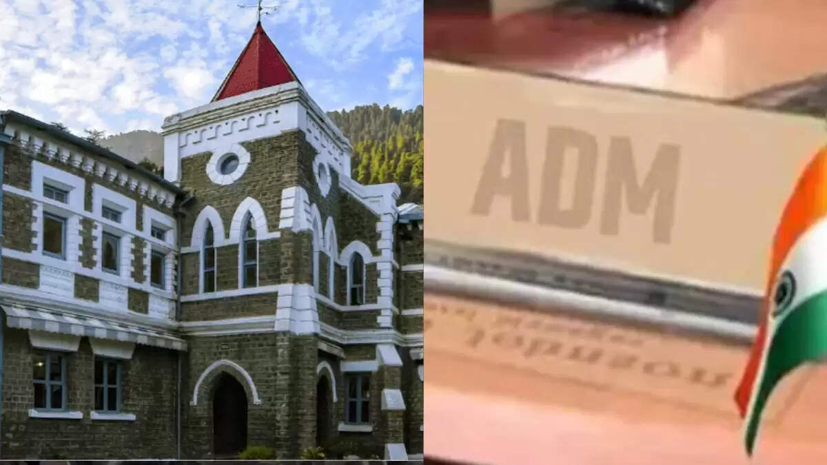 उत्तराखंड उच्च न्यायालय ने ADM की अंग्रेजी ज्ञान पर उठाए सवाल