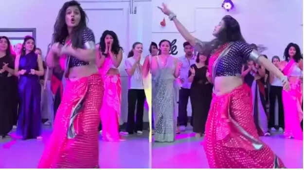 भाभी जी का डांस वीडियो बना इंटरनेट पर सेंसेशन