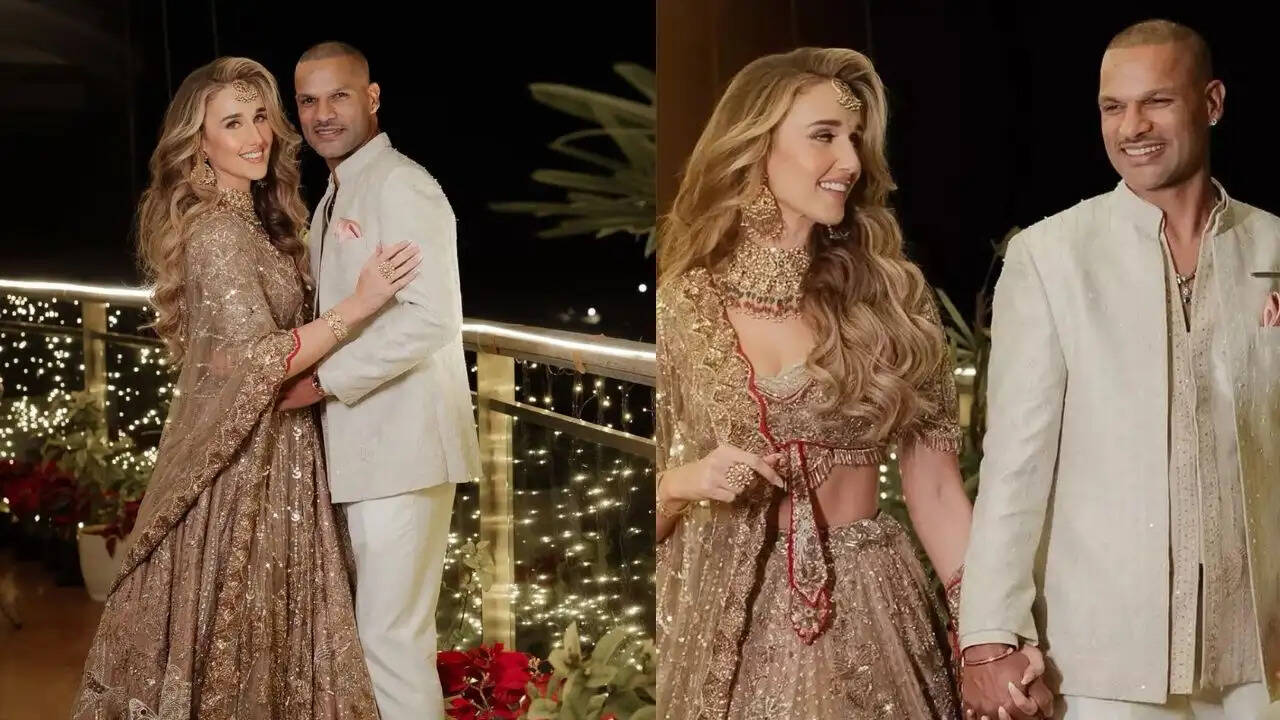 शिखर धवन की प्री-वेडिंग पार्टी में धूमधाम, सोफी के साथ डांस करते नजर आए ‘गब्बर’