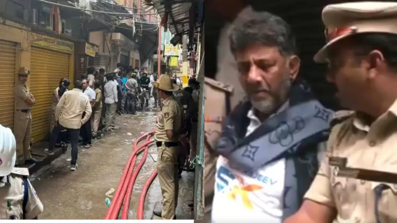 बेंगलुरु में आग से पांच की मौत, उपमुख्यमंत्री ने की कार्रवाई की चेतावनी