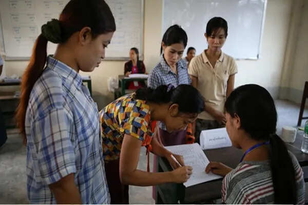 म्यांमार में गृहयुद्ध के बाद चुनावी प्रक्रिया की शुरुआत