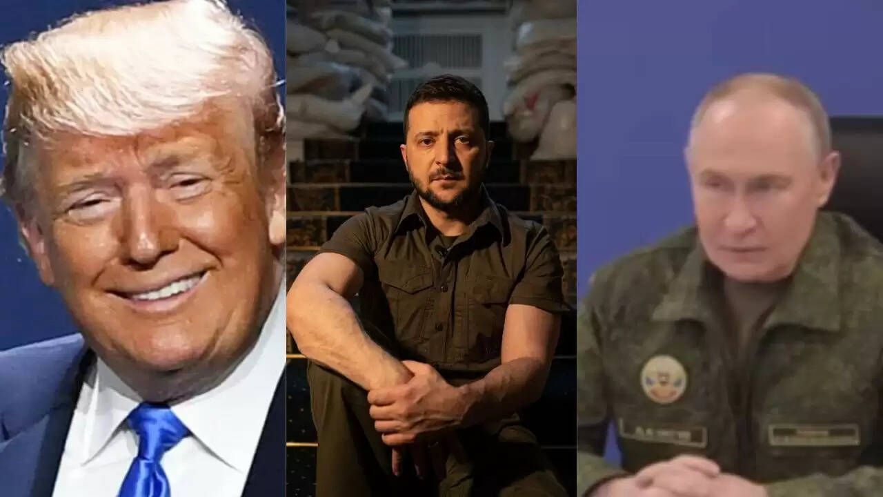 डोनाल्ड ट्रंप और वलोडिमिर जेलेंस्की की महत्वपूर्ण मुलाकात से पहले पुतिन से फोन वार्ता