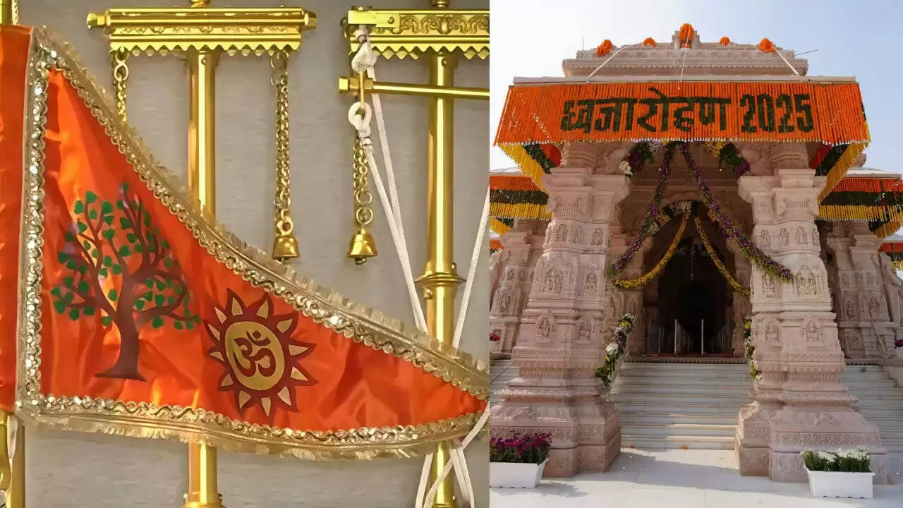 अयोध्या में राम मंदिर पर ध्वजारोहण: पीएम मोदी का ऐतिहासिक आगमन
