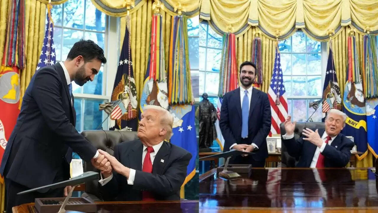 डोनाल्ड ट्रंप और जोहरान ममदानी की ऐतिहासिक मुलाकात