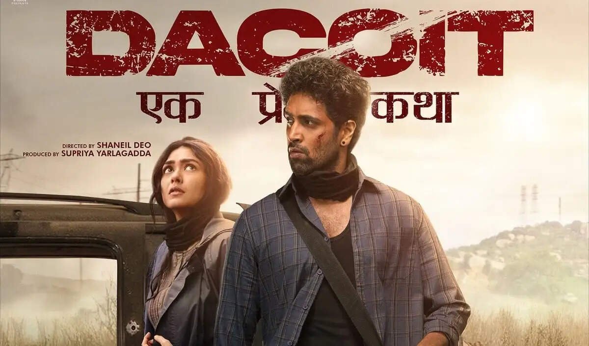 आदिवी शेष की नई फिल्म 'Dacoit: Ek Prem Katha' में मृणाल ठाकुर की भूमिका पर चर्चा