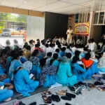 जींद में महिला एमपीएचडब्ल्यू का सीएमओ कार्यालय पर प्रदर्शन