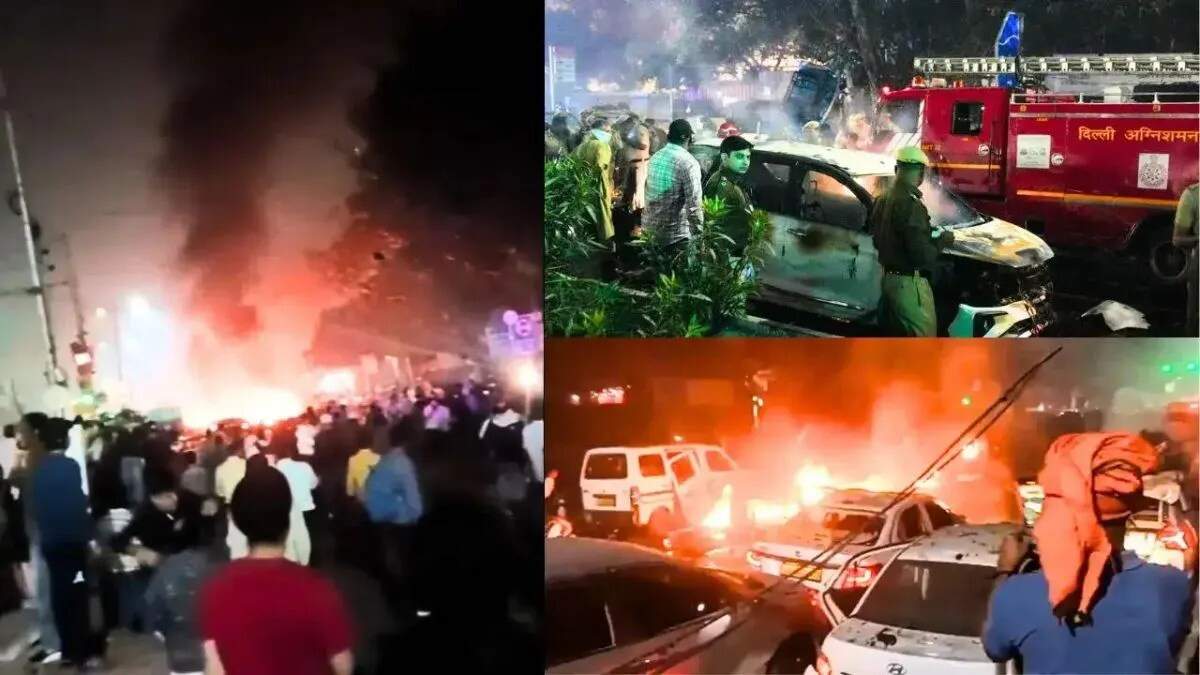 दिल्ली में लाल किला मेट्रो स्टेशन के पास धमाका: 9 मृत, 20 घायल