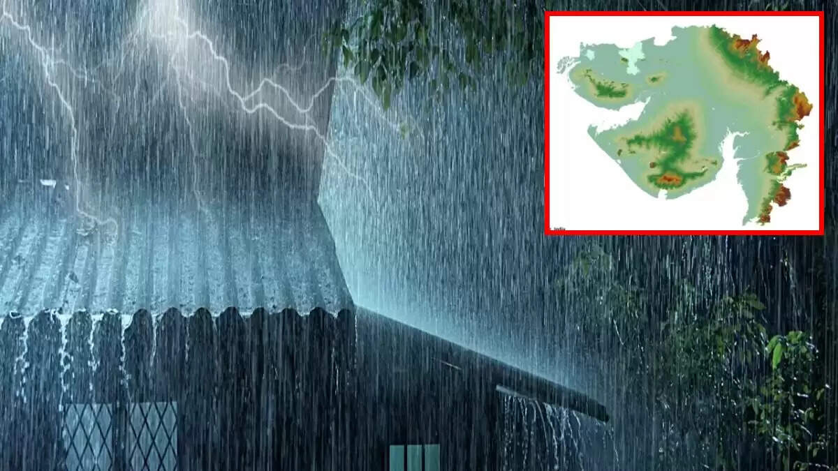 गुजरात में बारिश का अलर्ट: यलो और ऑरेंज चेतावनी जारी