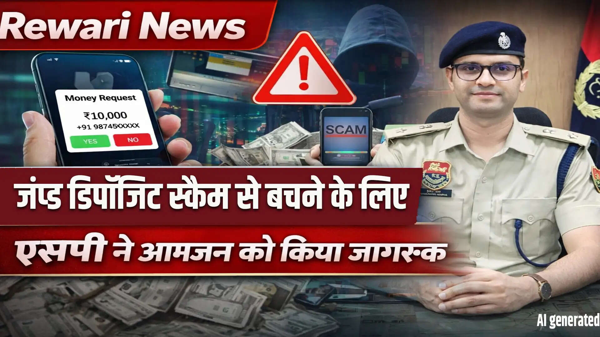 साइबर ठगी से बचने के उपाय: जंप्ड डिपॉजिट स्कैम के बारे में जानें