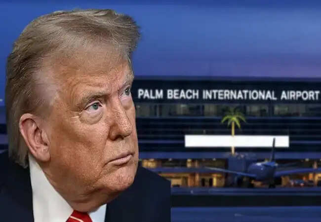 फ्लोरिडा का पाम बीच हवाई अड्डा अब डोनाल्ड ट्रंप के नाम पर
