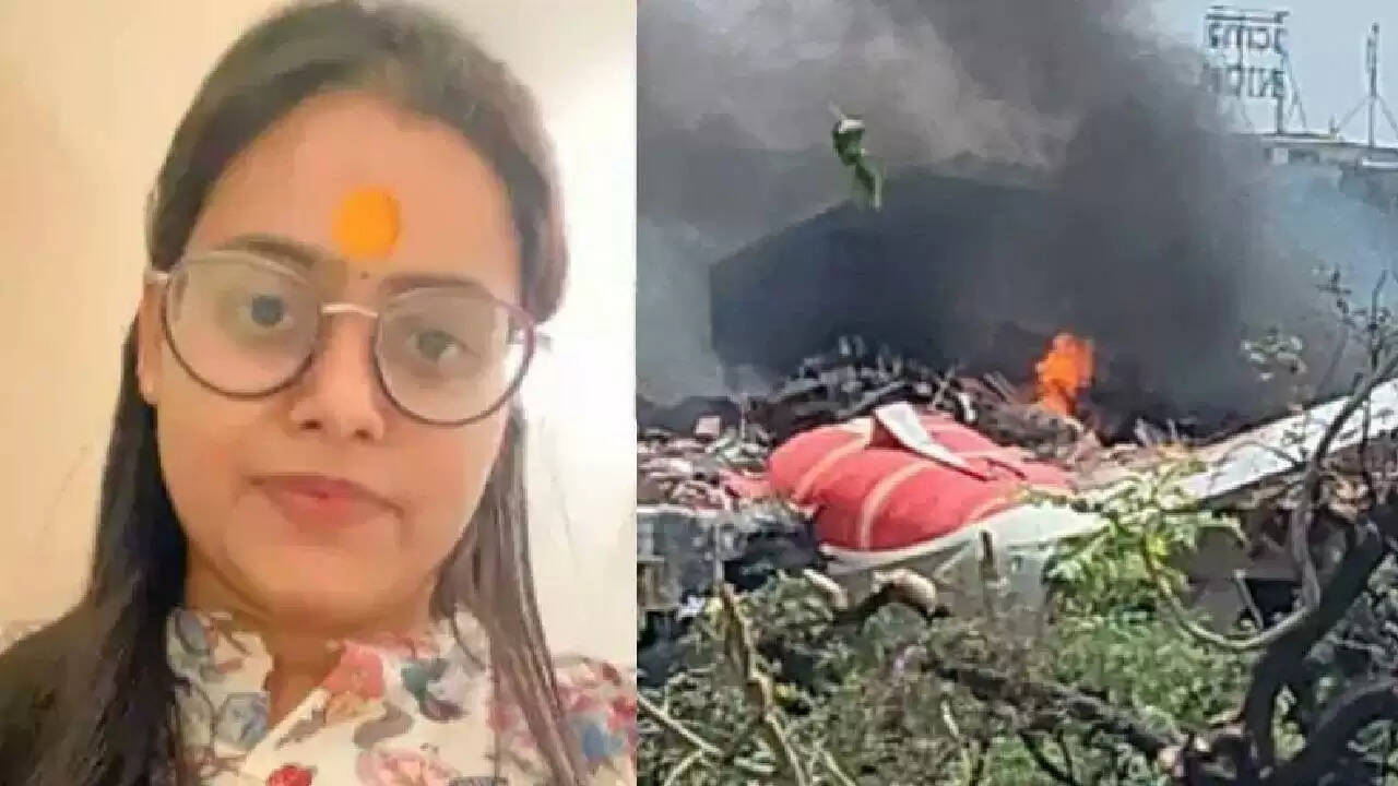 गुजरात में एयर इंडिया फ्लाइट दुर्घटना: एक महिला ने 10 मिनट की देरी से बचाई अपनी जान