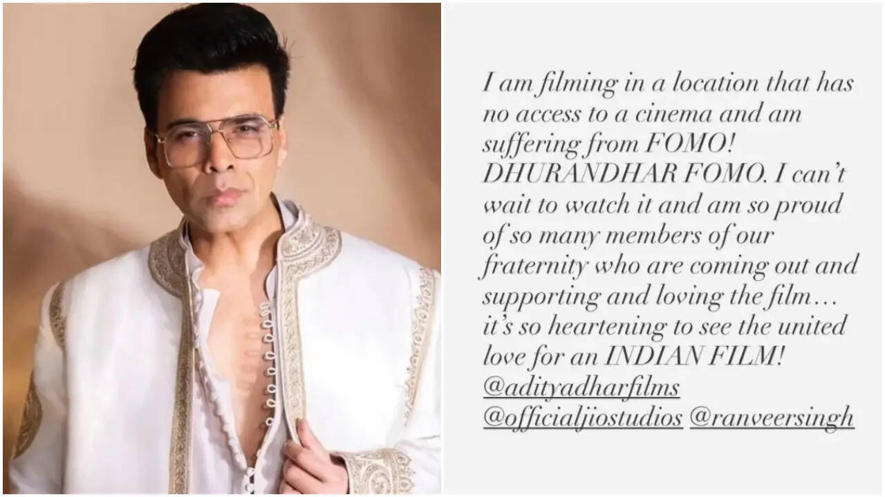 करण जौहर ने धुरंधर 2 को लेकर जताई उत्सुकता, बॉक्स ऑफिस पर मचाई धूम