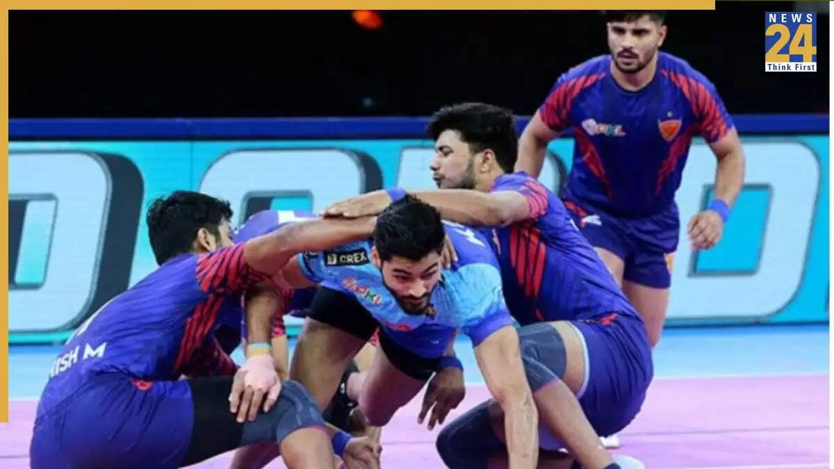 Pro Kabaddi League 2025: आज चार टीमों के बीच रोमांचक मुकाबले