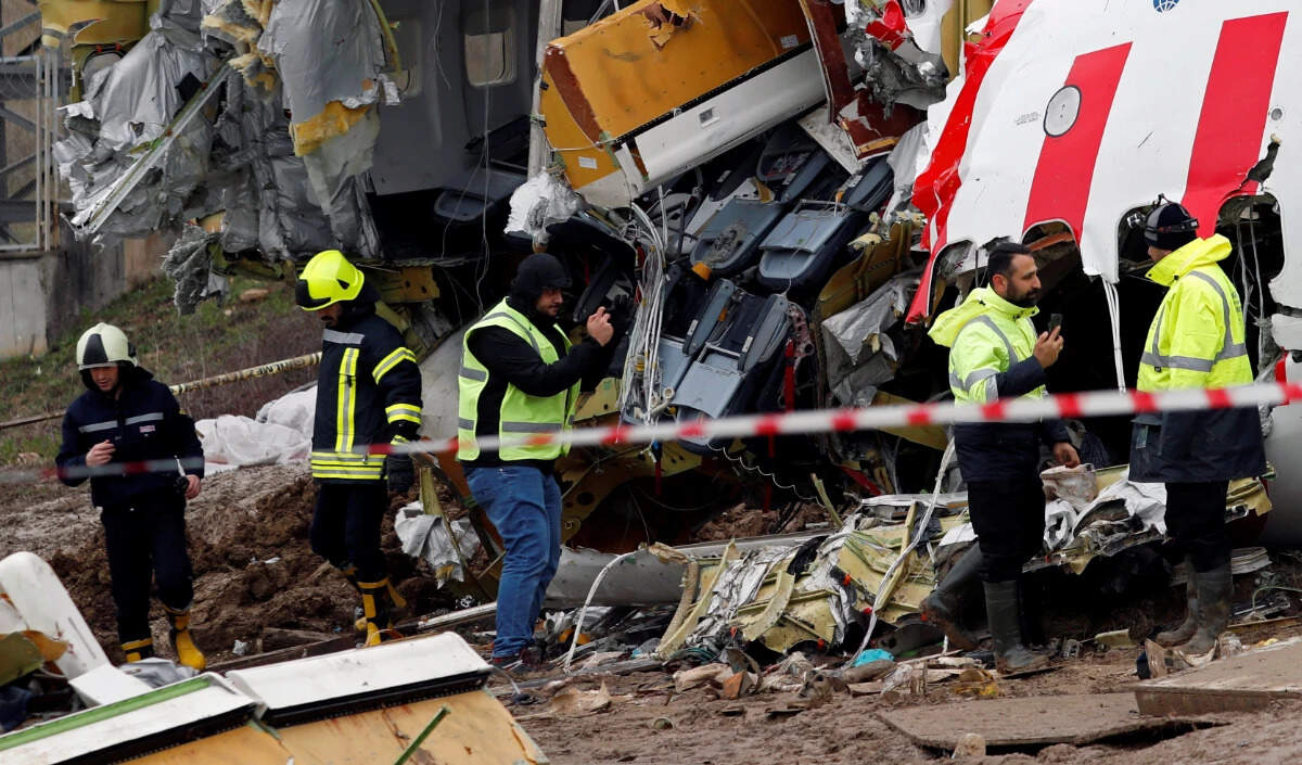 तुर्किये में विमान दुर्घटना: जांच शुरू, सभी यात्रियों की मौत