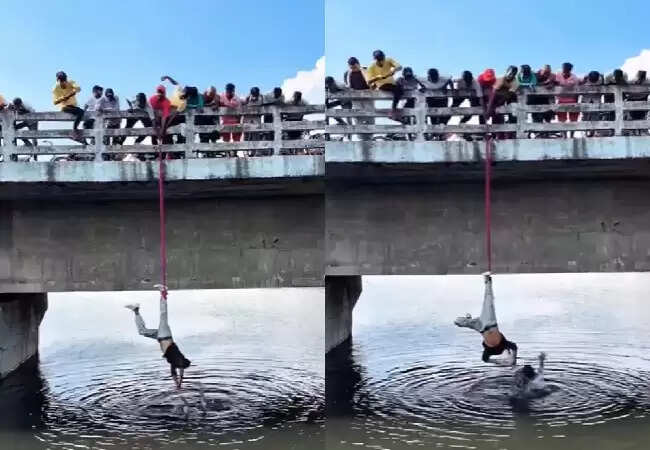 सोशल मीडिया पर वायरल हुआ खतरनाक रील वीडियो
