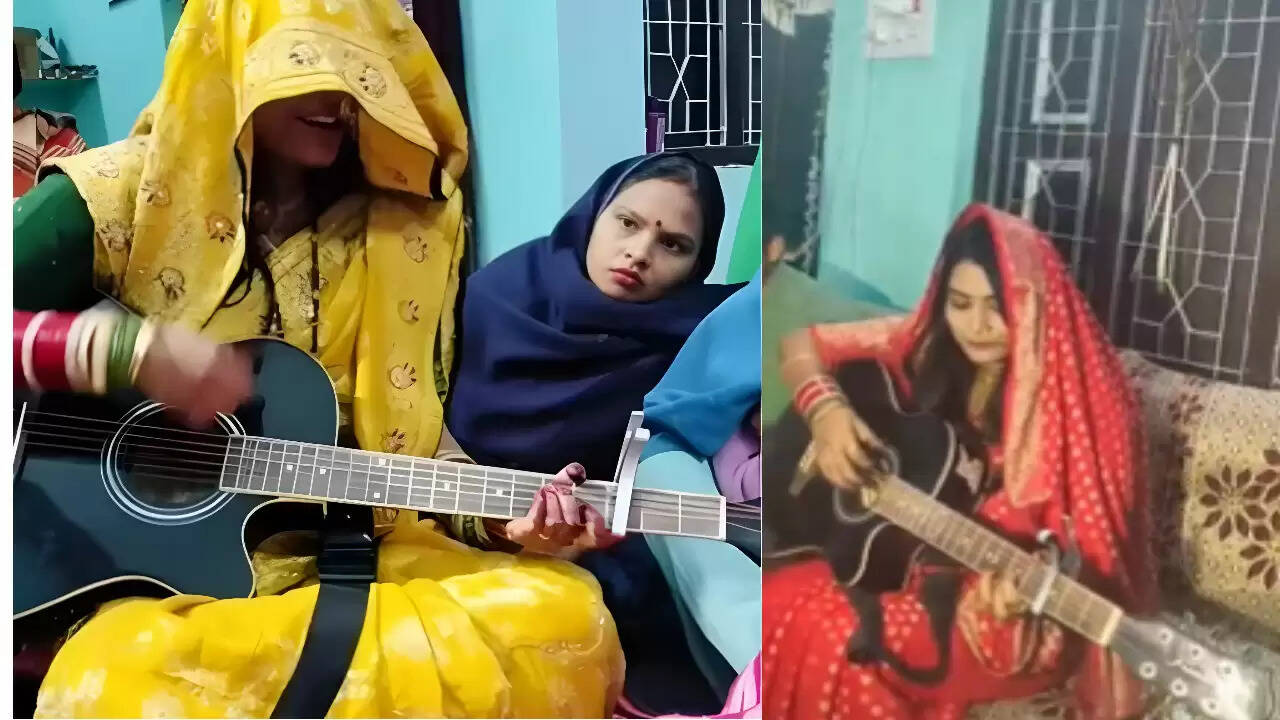 गिटार बजाते दुल्हन का वीडियो बना वायरल, जानें तान्या की कहानी