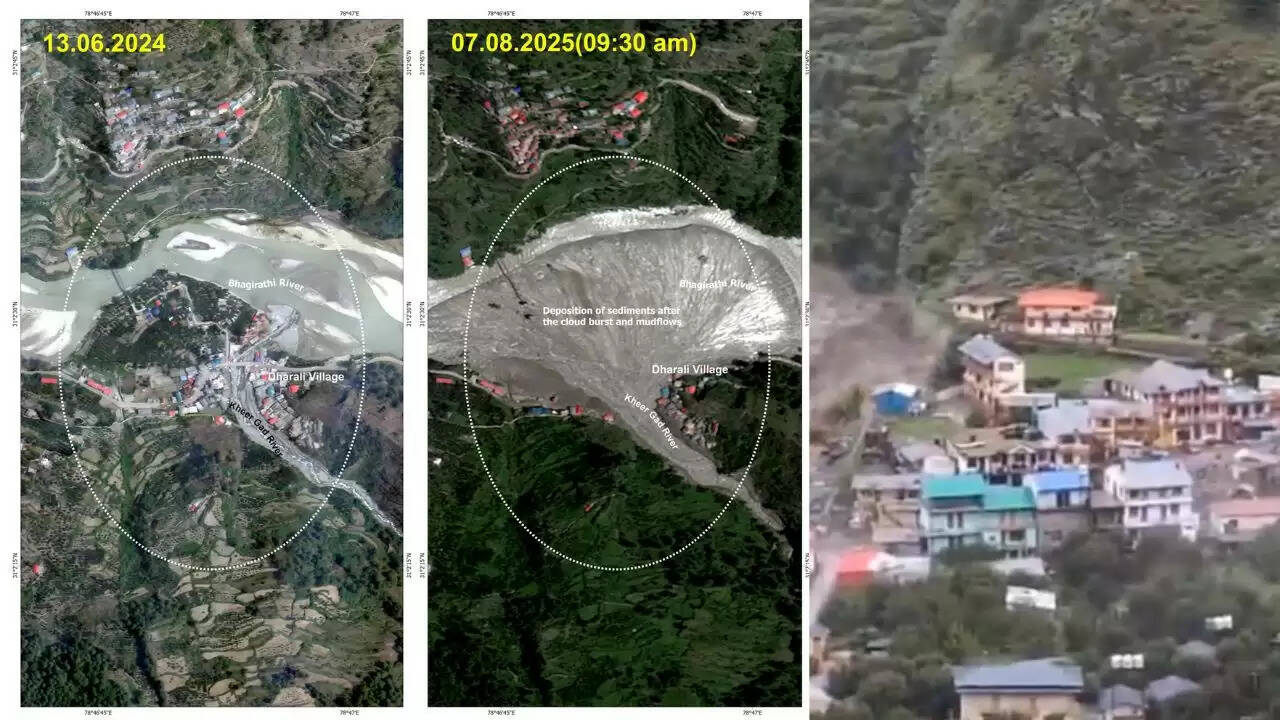 उत्तराखंड में बाढ़: सैटेलाइट डेटा से मिली तबाही की तस्वीर