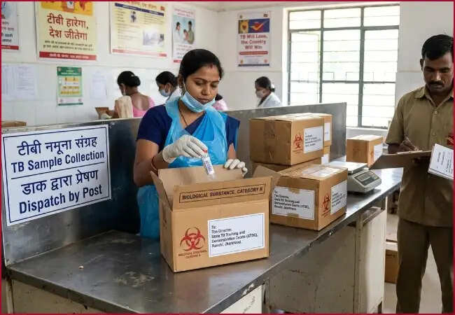 खूंटी में टीबी मरीजों के लिए नई पहल: बलगम सैंपल अब डाक विभाग से भेजे जाएंगे