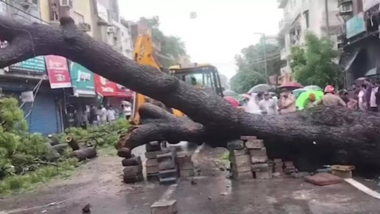 दिल्ली में मूसलधार बारिश से हुआ बड़ा हादसा: एक युवक की मौत, विधायक ने सरकार को ठहराया जिम्मेदार