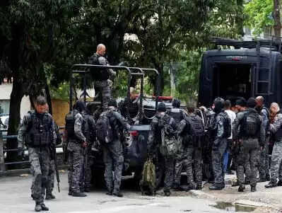 ब्राजील में मादक पदार्थ तस्करी गिरोह के खिलाफ पुलिस की बड़ी कार्रवाई